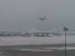A319/790/airbus-a319-100-der-germanwings-bei-der Airbus A319-100 der Germanwings bei der Landung auf dem verschneiten Flughafen Stuttgart