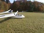 Alexander Schleicher/1113/eine-ask-21-des-flugsportverein-karlsruhe-bei Eine ASK-21 des Flugsportverein Karlsruhe bei einer Seilriss�bung auf dem Flugplatz Karlsruhe-Forchheim am 1. November 2010