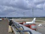 Ankunft der Delta Airlines ...  Frank Maczkowicz 29.07.2009