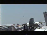 Bundeswehr Tornado's bei der Luftbetankung im berflug bei der ILA 2000 in Berlin-Schnefeld, Digitalisierung einer Video8 Aufnahme