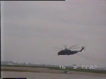 Bundeswehr Sikorsky CH-53 bei der Flugvorfhrung auf der ILA am 16.05.1996, Digitalisierung einer Video 8 Aufnahme