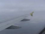 Landeanflug, Landung und Rollen zur Parkposition des Germanwings   A 319-112 D-AKNN auf dem Flughafen Mnchen  am 10.03.2011