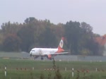 Air Berlin A 320-214 D-ABFK beim Start in Berlin-Tegel am 26.10.2014