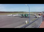 Antonow AN 2 startet in Zirchow vom Flughafen Heringsdorf zum Rundflug. Leider war der Wind an diesem Tag sehr strend. - 28.05.2012