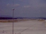 Eine Boeing 767 der United Airlines beim Start in Zrich Airport