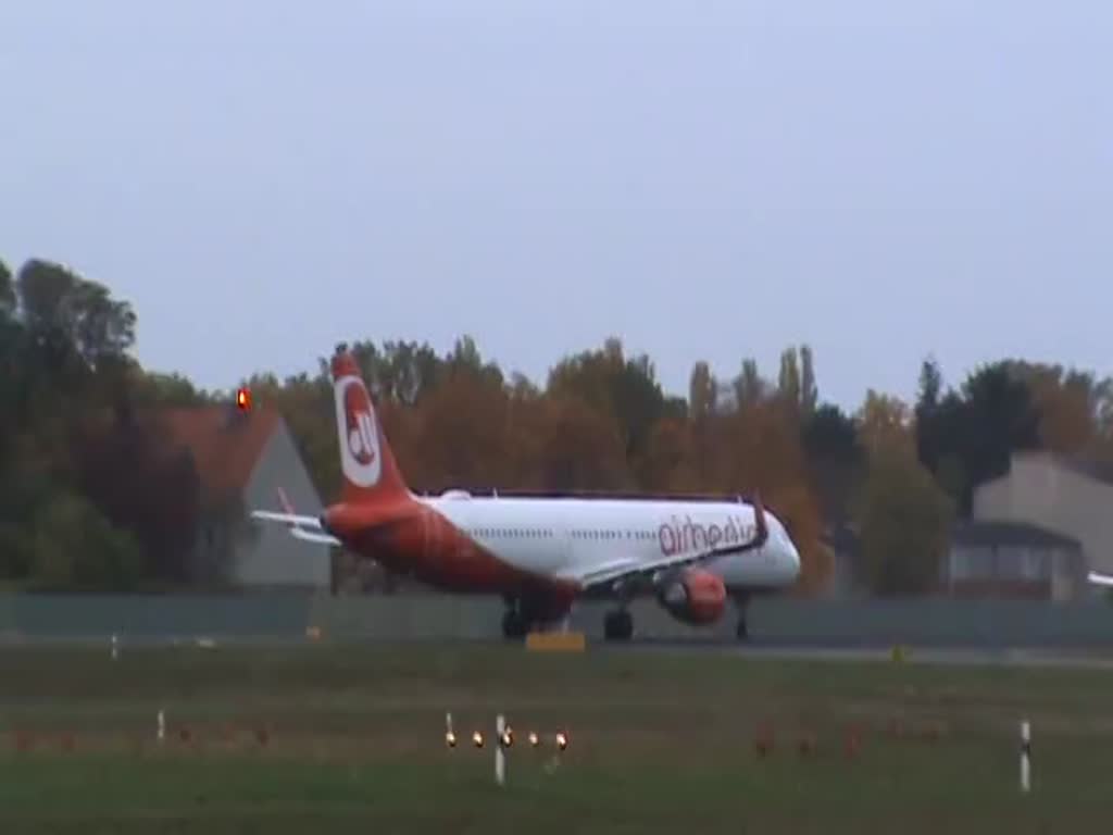 Air Berlin, Airbua A 321-211, D-ABCN, TXL, 29.10.2016