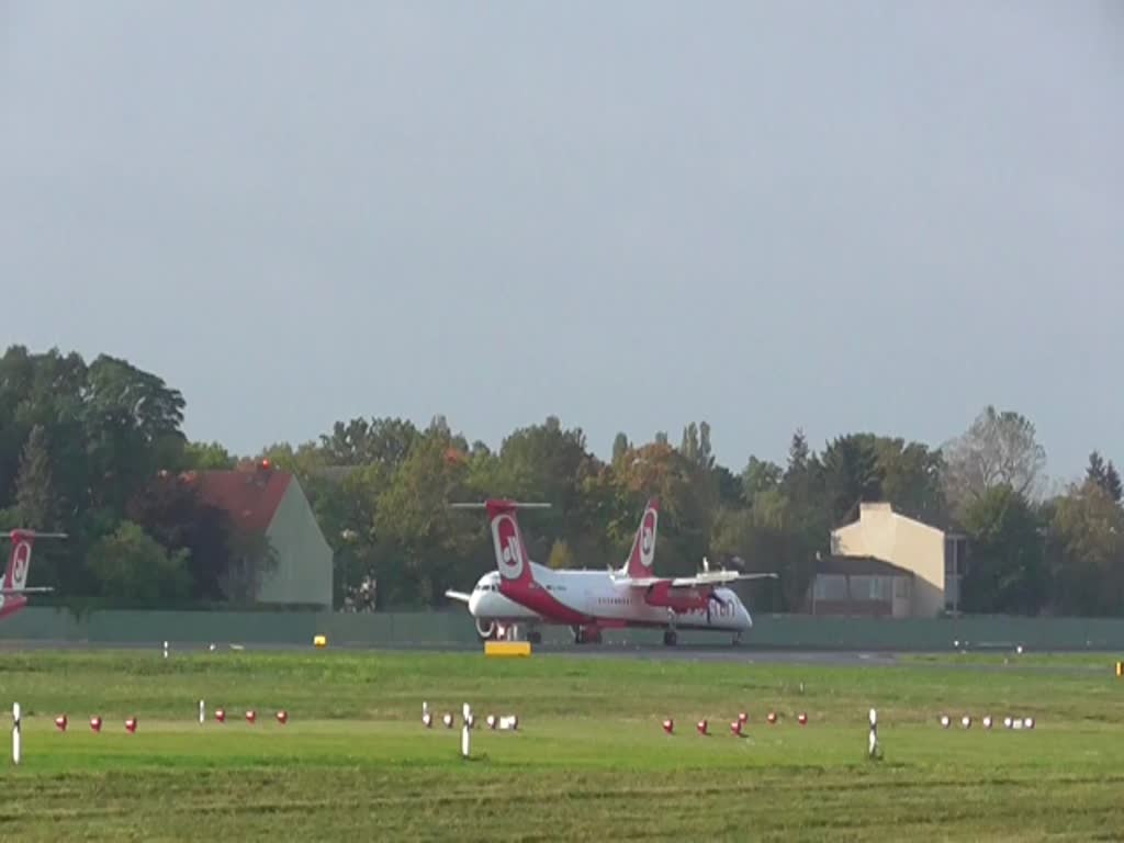 Air Berlin, DHC-8-402Q, D-ABQG, TXL, 03.10.2017