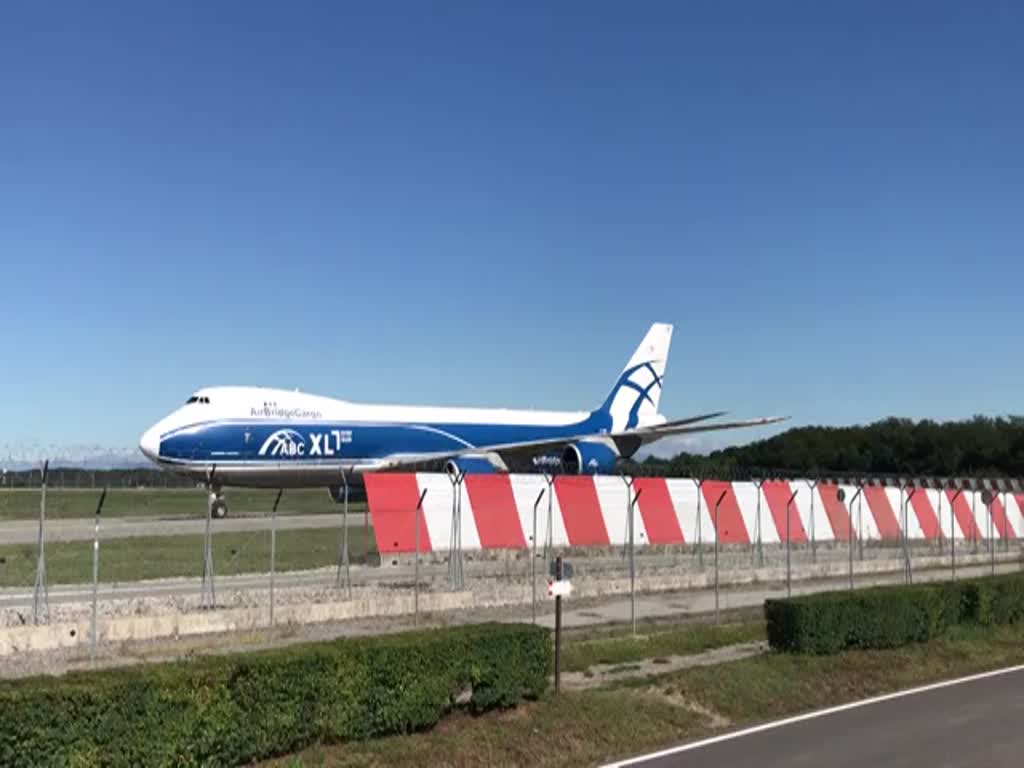 Air Bridge Cargo, VP-BBY, Boeing 747-8HF, msn: 63781/1541, 28.September 2020, MXP Milano-Malpensa, Italy.