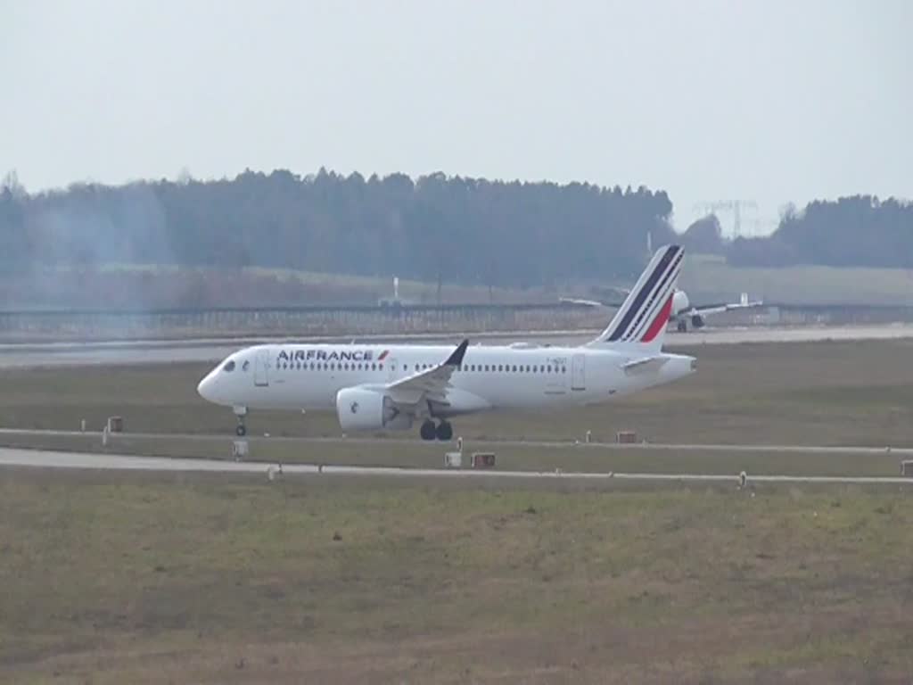 Air France, Airbus A 220-300, F-HZUT, BER, 18.03.2023