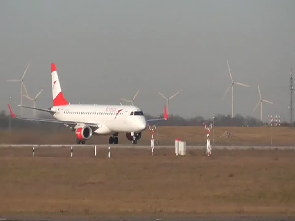 Austrian Airlines, ERJ-195-200, OE-LWQ, BER, 28.02.2023