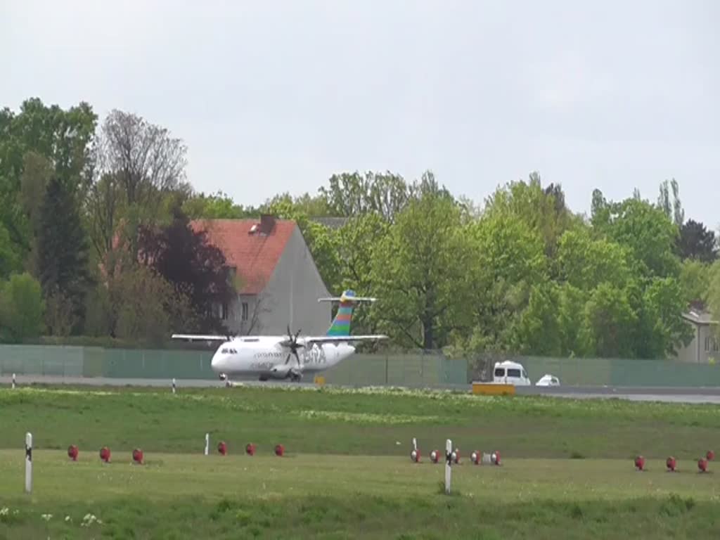 Braathens, ATR-72-600, SE-MKI, TXL, 03.05.2019