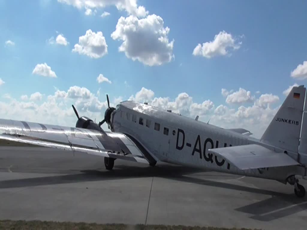 Deutsche Lufthansa Stiftung Berlin, Junkers Ju-52/3m, D-CDLH (D-AQUI), Flugplatz Strausberg, 27.07.2018