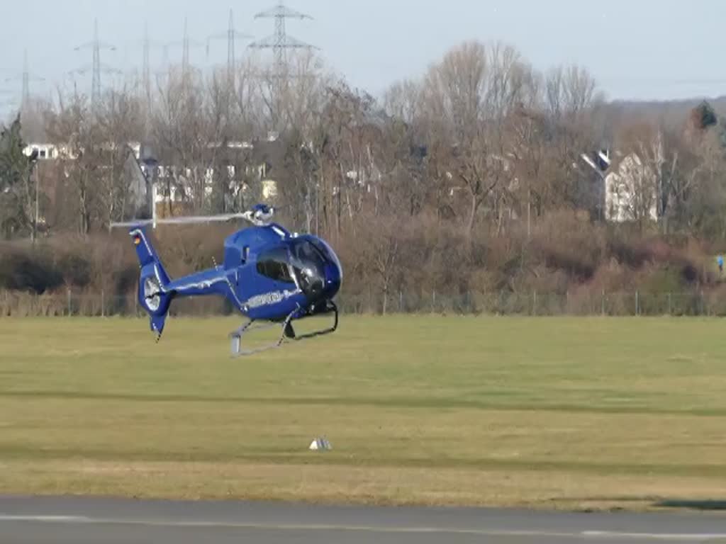 EC 120 der Bundespolizei, D-HSHE in Bonn-Hangelar - 16.01.2020