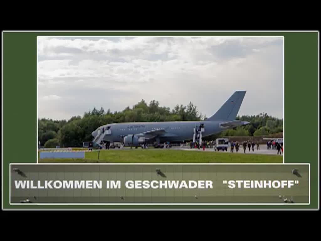 EUROFIGHTER und TORNADO in verschiedenen Formationen am „Tag der offenen Tür“ über Rostock Laage. An diesem Tag konnte man auf dem Flugplatz noch weitere Flugzeuge aus der Nähe betrachten. - 23.08.2014
