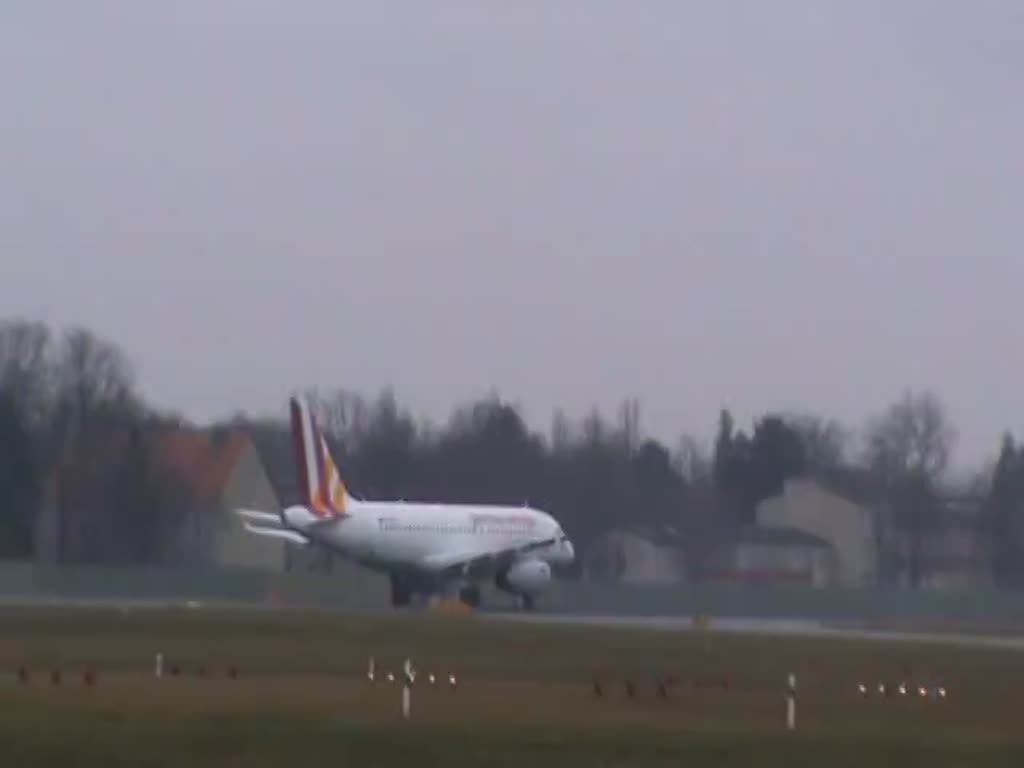 Germanwings A 319-132 D-AGWE beim Start in Berlin-Tegel am 05.02.2016