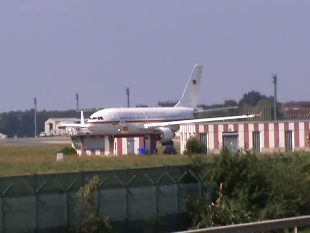 Germany Air Force A 310-304(ET) 10+21 beim Start in Berlin-Tegel am 22.08.2012