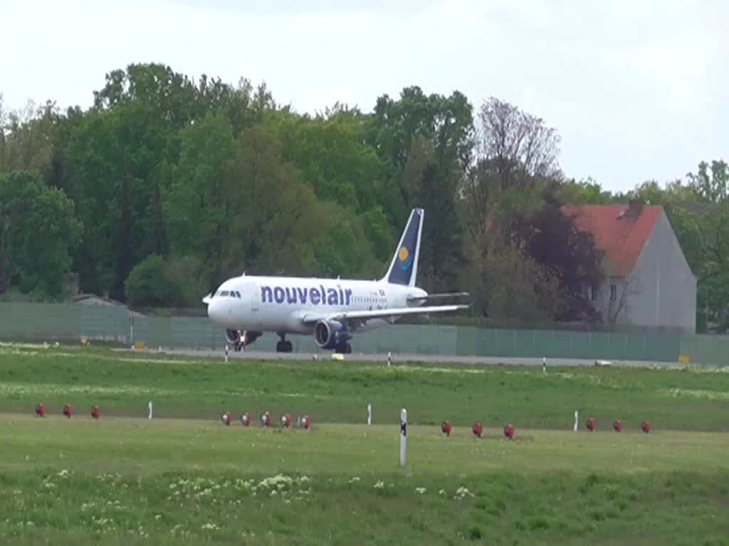 Nouvelair Tunesie, Airbus A 320-214, TS-INA, TXL, 03.05.2019