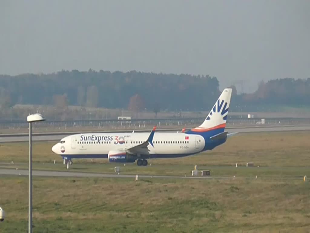 SunExpress, Boeing B 737-8HC, TC-SOA, BER, 31.10.2021