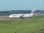Qatar Airways, Boering B 787-9 Dreamliner, A7-BHD, BER, 31.08.2025