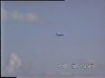 Condor B 767 bei der Landung auf dem Flughafen lanzarote am 13.05.1997, Digitalisierung einer alten Video 8 Aufnahme