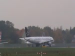 Lufthansa A 320-211 D-AIPD beim Start in Berlin-Tegel am 26.10.2014
