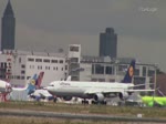 Lufthansa, Airbus A340-600, Take off in Frankfurt am 20.06.2015