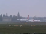 Turkish Airlines A 330-203 TC-JNB beim Start in Berlin-Tegel am 14.12.2014