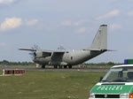 Italy Air Force Alenia C-27J Spartan MM62221 beim Start zur Flugvorfhrung auf der ILA 2010 in Berlin-Schnefeld am 09.06.2010