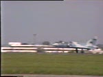 Mirage 2000 der französischen Luftstreitkräfte bei der Flugvorführung auf der ILA 1994, Digitalisierung einer alten Video 8 Aufnahme