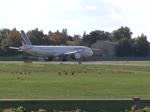 Air France A 321-212 F-GTAI beim Sart in Berlin-Tegel am 28.09.2013