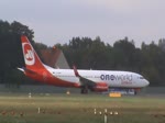 Air Berlin B 737-86J D-ABMF beim Start in Berlin-Tegel am 27.09.2014