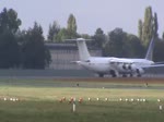 WDL Aviation BAe-146-300 D-AWBA beim Start in Berlin-Tegel am 27.09.2014
