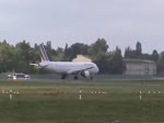 Air France A 321-212 F-GTAT beim Start in Berlin-Tegel am 27.09.2014