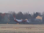 Air Berlin DHC-8-402Q D-ABQI beim Start in Berlin-Tegel am 18.01.2015