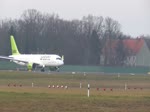 Air Baltic, Airbus A 220-300, YL-AAS, TXL, 15.02.2020