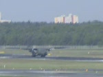 Bundeswehr Transall C-160 beim Start in Berlin-Tegel am 30.04.2009