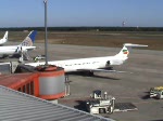 Pushback und Anlassen der Triebwerke der Bulgarian Air Charter   MD-82 LZ-LDF am 14.06.2009 auf dem Flughafen Berlin-Tegel