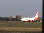 Air Berlin B 737-76Q D-ABAA beim Start in Berlin-Tegel am 27.02.2010