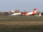 Air Berlin De Havilland Canada DHC-8-402Q D-ABQI beim Start in Berlin-Tegel am 27.02.2010