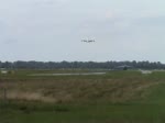 Der Airbus A380-800 der Lufthansa mit der Zulassung D-AIMA und dem Taufnamen  Frankfurt am Main  beim Flugtraining auf dem Flughafen Karlsruhe/Baden-Baden am 25. August 2010 