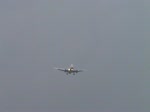 Eine Delta Airlines-Boeing 767-300ER landet am 2.