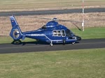 EC 155 B der Bundespolizei, D-HLTH rollt und startet in Bonn-Hangelar - 31.01.2022