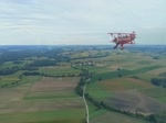 Pitts S2B, N92ED nahe Moosburg auf der Kippe (EDPI) am 3.9.2022