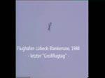 Flughafen Lübeck-Blankensee,21.08.1988.