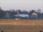 Germanwings A 319-132 D-AGWT beim Start in Berlin-Tegel am 22.02.2014