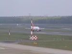 Air Berlin A 319-112 D-ABGS beim Start in Berlin-Tegel am 27.04.2014