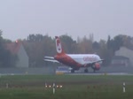 Air Berlin A 319-112 D-ABGJ beim Start in Berlin-Tegel am 26.10.2014