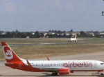 Iberia A 319-111 EC-HGS beim Start in Berlin-Tegel am 30.08.2009