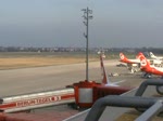 Iberia A 319-111 EC-HGT beim Start in Berlin-Tegel am 21.11.2009