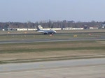 Ankunft des British Airways A 319-131 G-EUPZ am 03.04.2010 auf dem Flughafen Berlin-Tegel